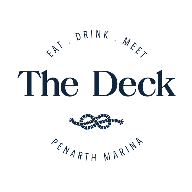 the deck restaurant logo design
