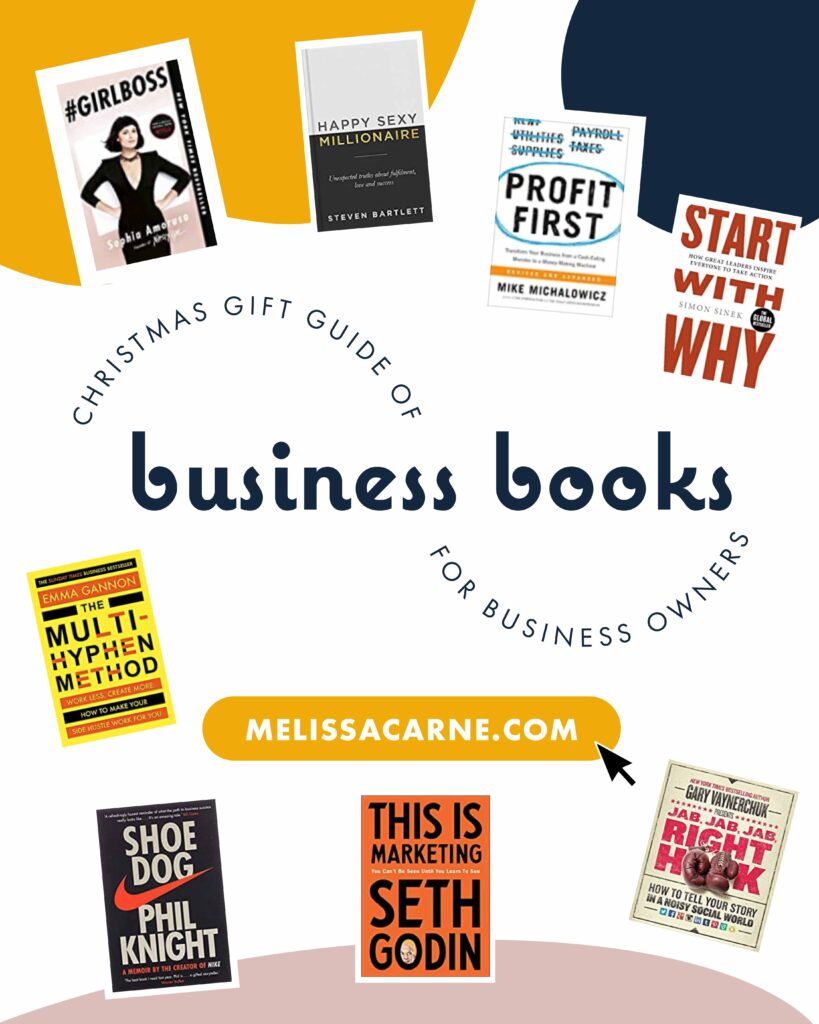 gift guide of business books